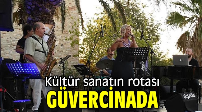 Kültür sanatın rotası Güvercinada