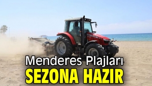 Menderes Plajları Sezona Hazır