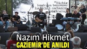 Nazım Hikmet Gaziemir'de anıldı