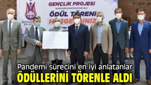Pandemi sürecini en iyi anlatanlar ödüllerini törenle aldı