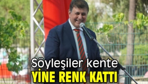 Söyleşiler kente yine renk kattı