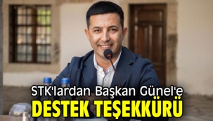 STK'lardan Başkan Günel'e destek teşekkürü