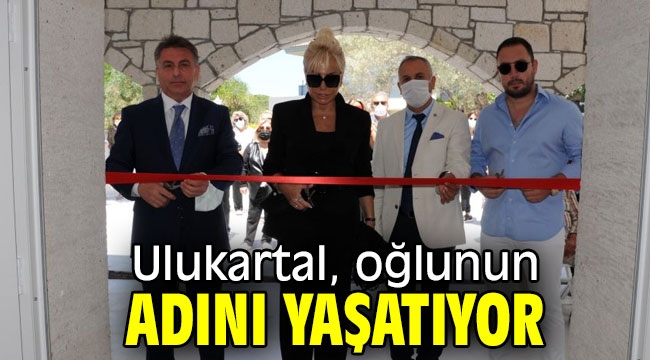 Ulukartal, oğlunun adını yaşatıyor