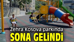 Zehra Kosova parkında sona gelindi