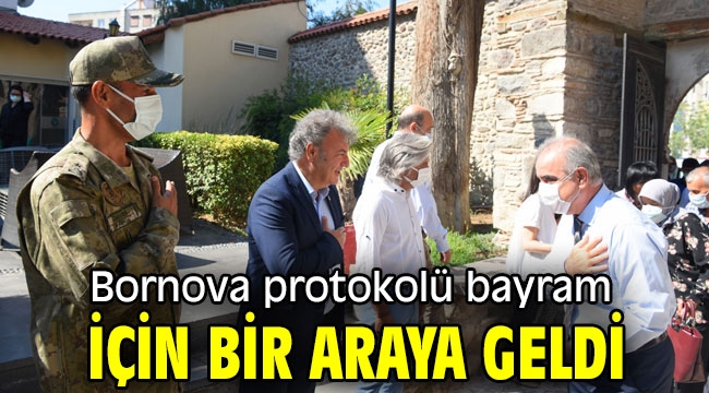 Bornova protokolü bayram için bir araya geldi