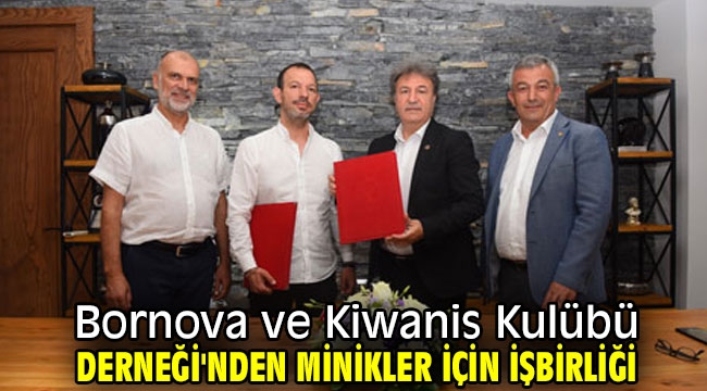 Bornova ve Kiwanis Kulübü Derneği'nden minikler için işbirliği