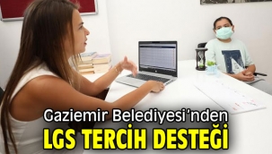 Gaziemir Belediyesi'nden LGS tercih desteği