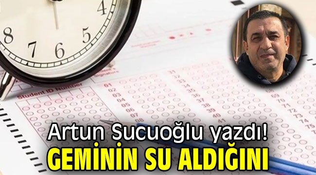 Geminin su aldığını