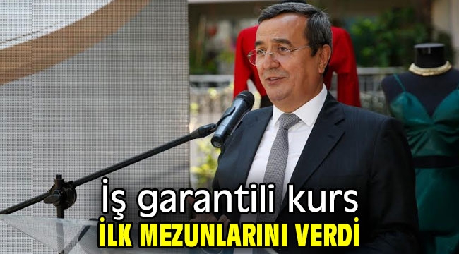 İş garantili kurs ilk mezunlarını verdi