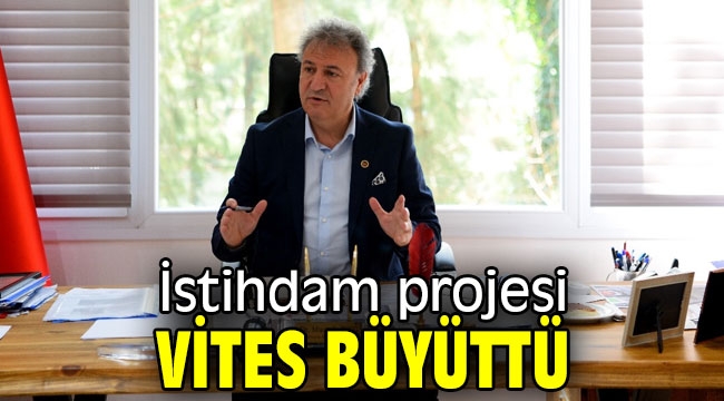 İstihdam projesi vites büyüttü