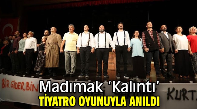 Madımak 'Kalıntı' Tiyatro Oyunuyla Anıldı