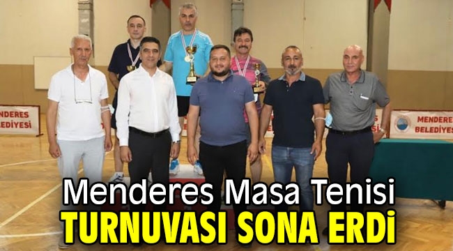 Menderes Masa Tenisi Turnuvası Sona Erdi