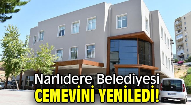 Narlıdere Belediyesi Cemevini yeniledi!