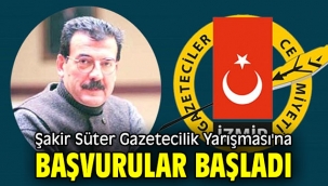Şakir Süter Gazetecilik Yarışması'na başvurular başladı
