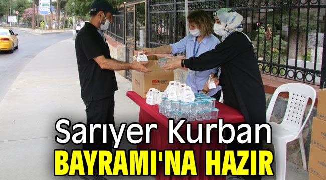 Sarıyer Kurban Bayramı'na hazır