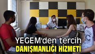 YEGEM'den tercih danışmanlığı hizmeti