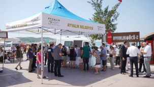 Başkan Ergin'den aşure ikramı