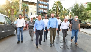 Başkan Gümrükçü çalışmalarına devam ediyor