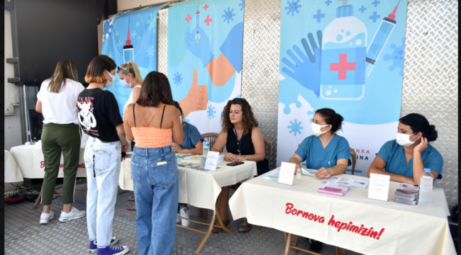 Bornova'da "Etkinlik Tırı" yola çıktı