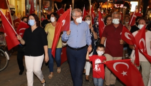 Ödemiş'te Zafer Bayramı coşkusu zirvede yaşandı 