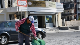 Söke Belediyesi'nden yüz yüze eğitim öncesi okullarda temizlik