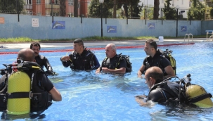 Aydın Büyükşehir İtfaiyesi Su Altı Arama Kurtarma Ekibi'ni büyütüyor!