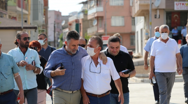 Başkan Sandal, mahalle ziyaretlerini tam gaz sürdürüyor