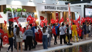 Bayraklı Belediyesi Fuar'a damga vurdu