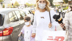 Çağla Şıkel ile Uzay'ın son dakika okul alışverişi