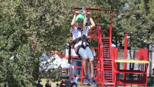 Karşıyaka'da "Macera Parkı" ziyaretçilerini bekliyor