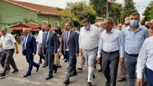 Seferihisar Belediye Bandosu Bayramiç'in kurtuluş coşkusuna ortak oldu