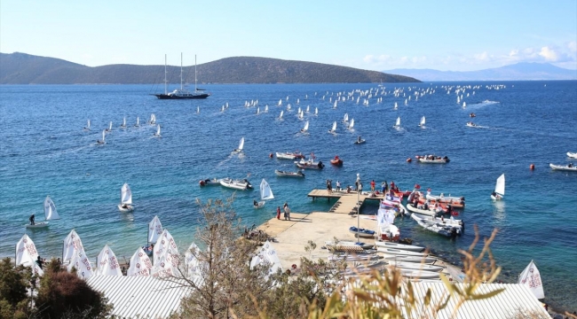 9. Bodrum Uluslararası Optimist Yarışları başladı