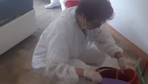 Ada'da yağmur mağdurları iyileştiriliyor