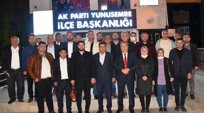 Başkan Çerçi partililerle buluştu