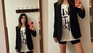 Beren Saat'in tayt-ceket kombini gündem oldu