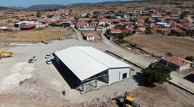 Yunusemre Kırsal Kalkınma Merkezi'nde çalışmalar sürüyor