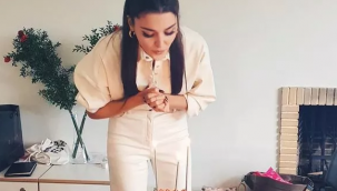Hande Erçel doğum gününü kutladı! 