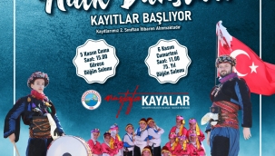 Menderes'te halk dansları için kayıt başladı