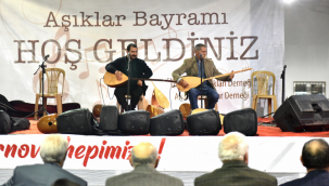 Saz aşıkları Bornova buluştu