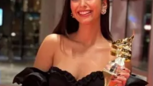 Yasemin Yazıcı ilk ödülünü kazandı