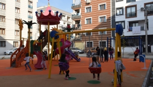 Yunusemre'de, Gül Sokak'ta çocuklar artık daha mutlu