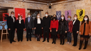 "Atatürk'ün İzinde Sanata Yolculuk-2" sergisi açıldı