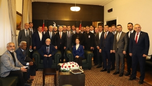 Başkan Bilgin, Kılıçdaroğlu'yla görüştü
