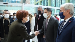 Başkan Kayalar Akşener'i yalnız bırakmadı 