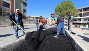 Gaziemir'de asfalt atağı;