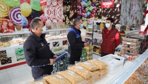 Menderes'te yılbaşı denetimi