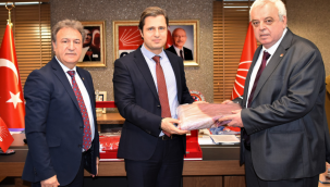 Yücel'e hayırlı olsun ziyareti