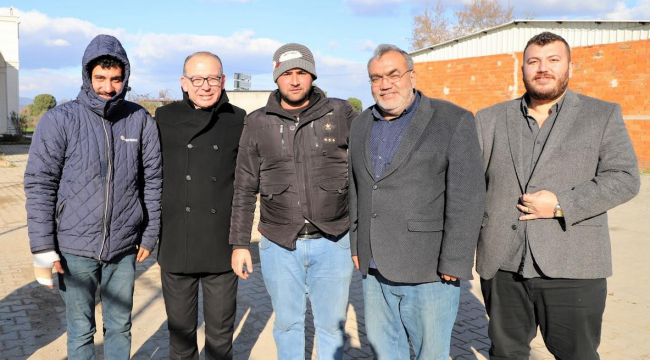 Başkan Çetin Akın'dan kırsal mahallelere çıkarma 