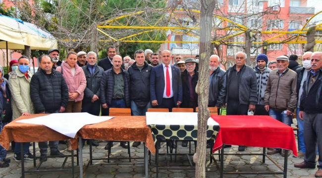 Başkan Kaya'dan 35 yıllık tapu sorununa çözüm