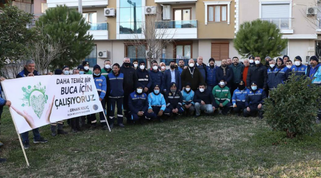 Buca'da köşe bucak temizlik